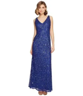 Adrianna Papell AP091920030 Prom Long Sleeveless Formal Dress