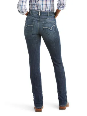 Ariat 10037685 Womens REAL High Rise Destiny Straight Jean Arkansas