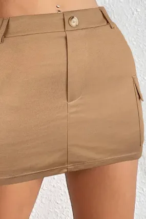 BOOTY SKIRT WITH BIG POCKETS_CWBSS0179