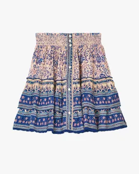 Cass Print Mini Skirt