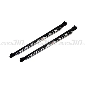 DFSK Glory 580 Pro Premium Side Steps - Running Boards - Chrome & Black