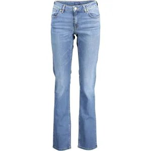 Gant Blue Cotton Women Jeans