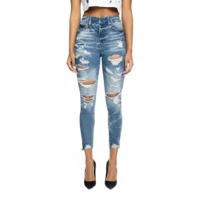 Heavy Ripoff Semi Basic Denim Pants - Lyons Blue