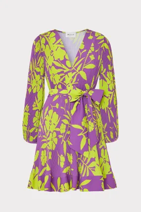 Liv Marigold Aroma Pleated Dress